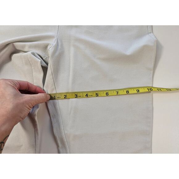 Eileen fisher sz M white ivory viscose pull on pants made in USA comfort casual - Picture 4 of 8
